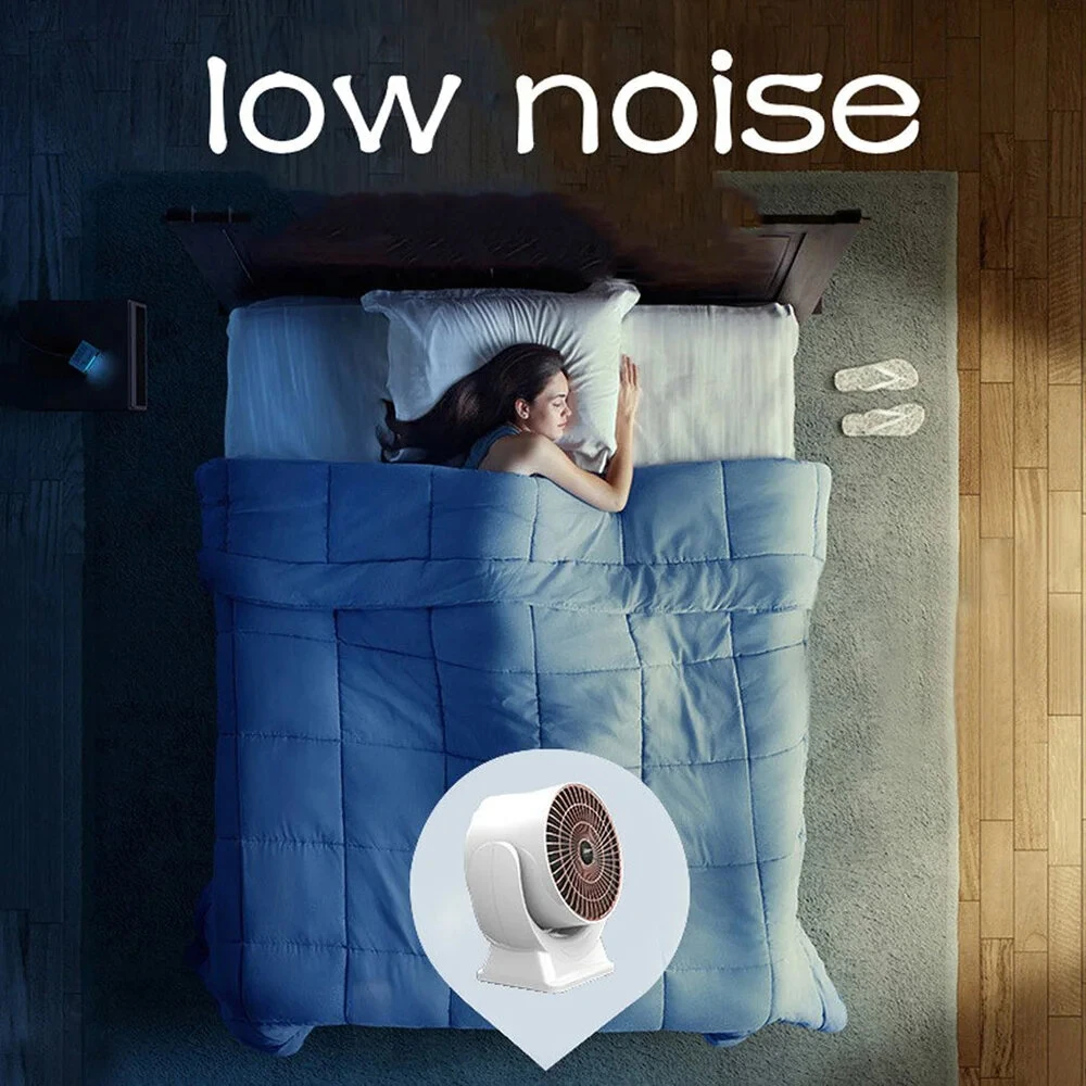 (image for) 650W Electric Heater with Rapid Heating Intelligent Temperature Control Overheat Protection for Home Office Use